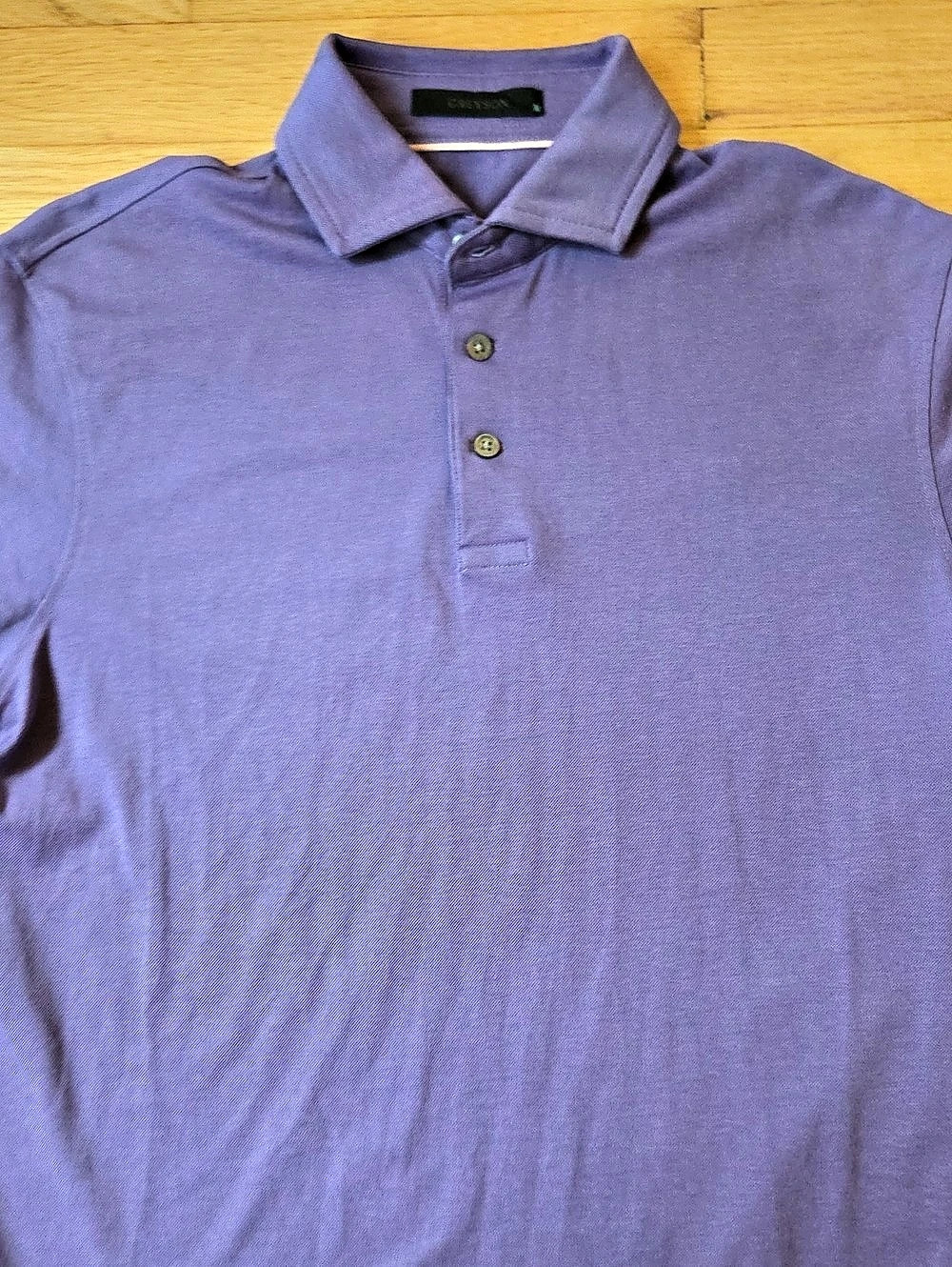 Greyson Clothiers Lavender Gothic "G" Omaha Performance Golf Polo - Men's M